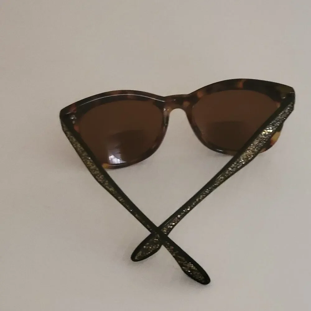 Peepers Reading Sunglasses Brown Tortoise Frame Brown Lens Caliente Sun +3